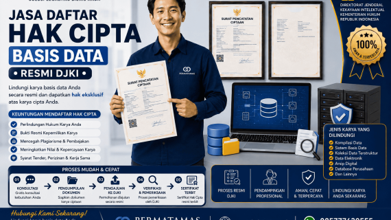 Cara Daftar Hak Cipta Database