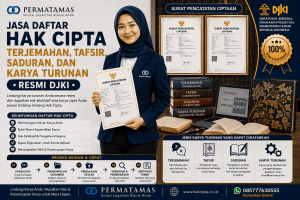 Syarat Daftar Hak Cipta Terjemahan Resmi DJKI