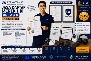Jasa Daftar Merek Kelas 9 untuk Komputer, Laptop, Tablet, dan Perangkat Pengolah Data Resmi DJKI