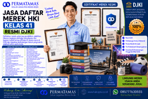 Kelas 41 Merek Produk untuk Jasa Pelatihan Olahraga, Pendidikan Bahasa, dan Bimbingan Akademik Resmi DJKI : Jasa Pendaftaran Merek Resmi DJKI
