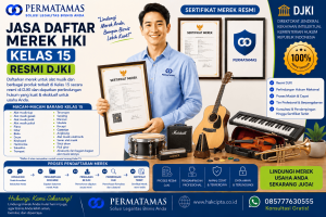 Jasa Daftar Merek Kelas 15 untuk Piano, Keyboard Musik, Organ, dan Alat Musik Elektronik Resmi DJKI