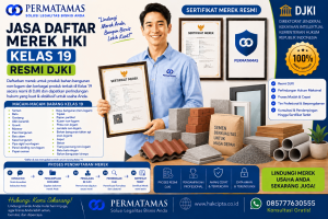 Kelas 19 Merek Produk untuk Bangunan Non-Logam, Monumen Non-Logam, Genteng, dan Bahan Penutup Atap Resmi DJKI : Jasa Pendaftaran Merek Resmi DJKI